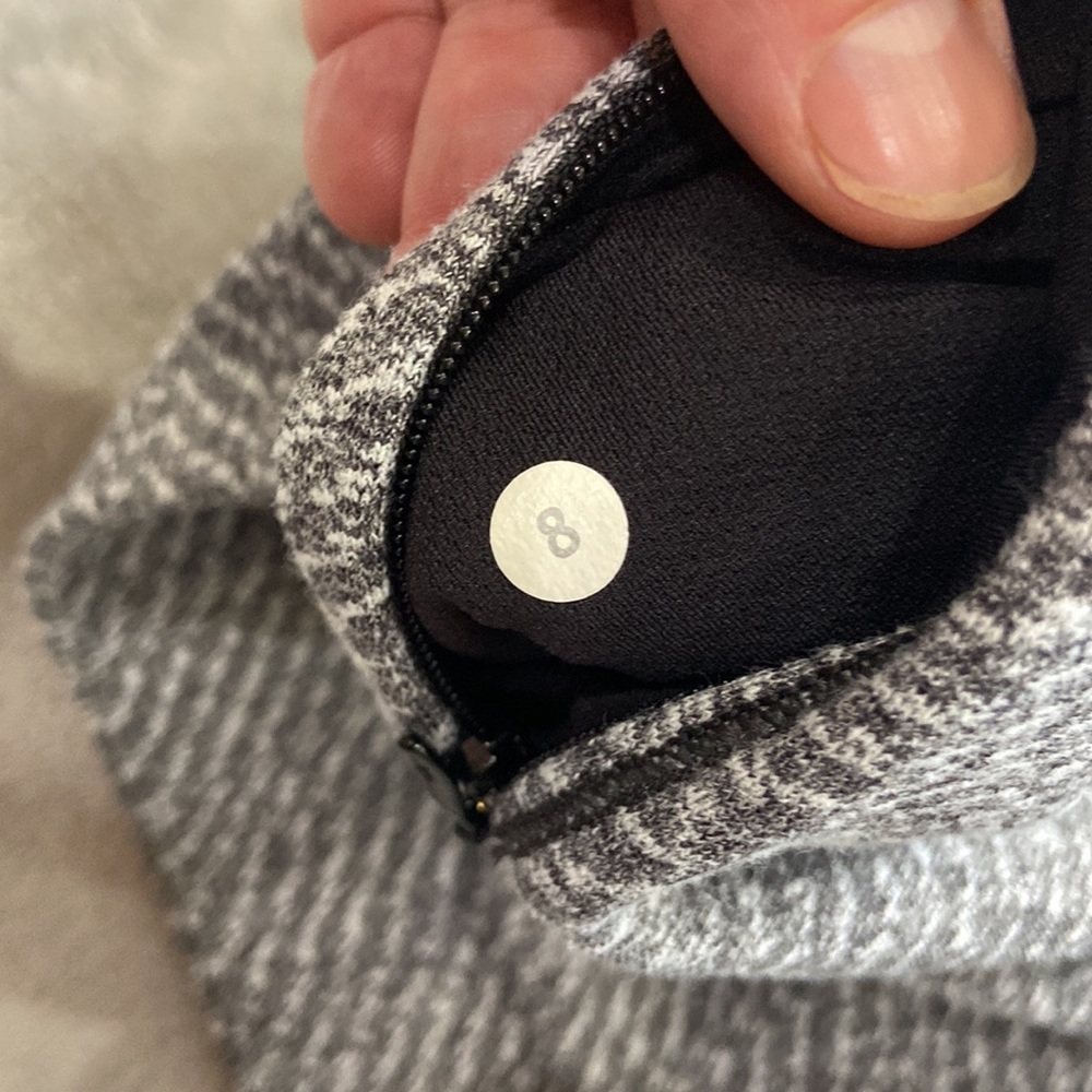 Lululemon Rush Hour long sleeve heather grey size 8 - Picture 10 of 10